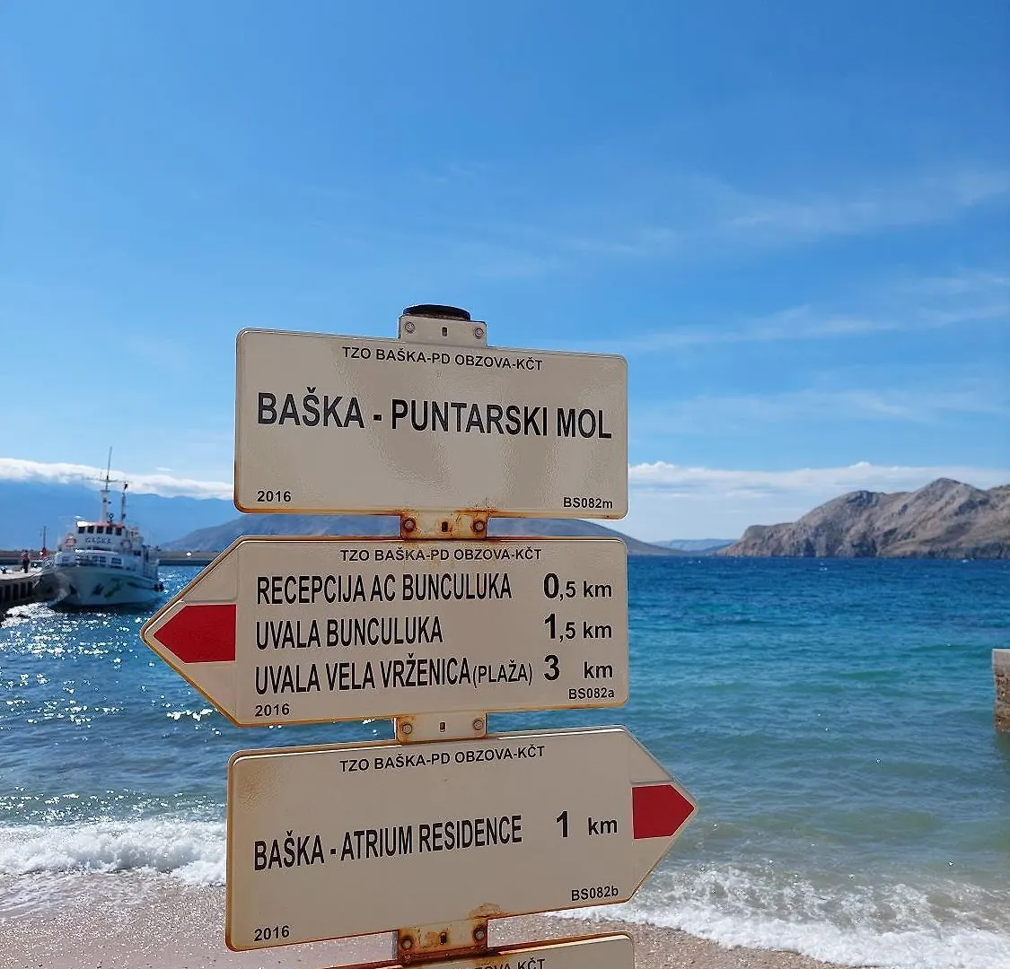 Entspannen Sie Sich In Dieser Modernen Unterbringung In Baska Auf Krk Apartment Baska (Krk)
